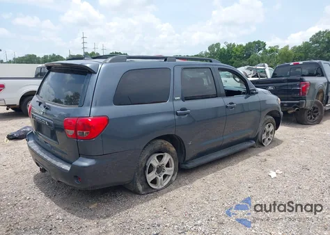 2010 Toyota Sequoia Sr5 4.6L V8 z USA, uszkodzony, nr VIN 5TDZM5G13AS001410